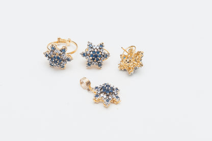 Neela Noor Locket Set-Gold Plated