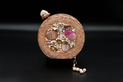 Blush Halo Clutch