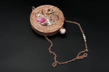 Blush Halo Clutch