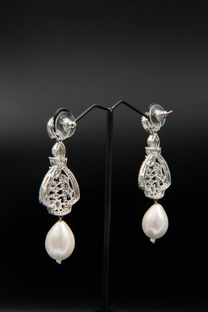 Pearl Cage Symphony-1K Silver Set