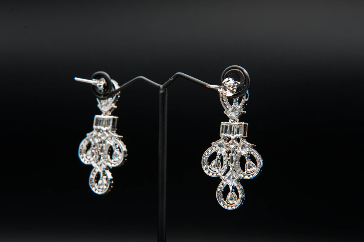 Baguette Cascade-1K Silver Set
