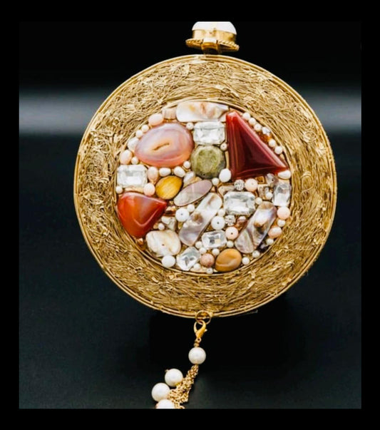 Radiance Pearl Bridal Clutch